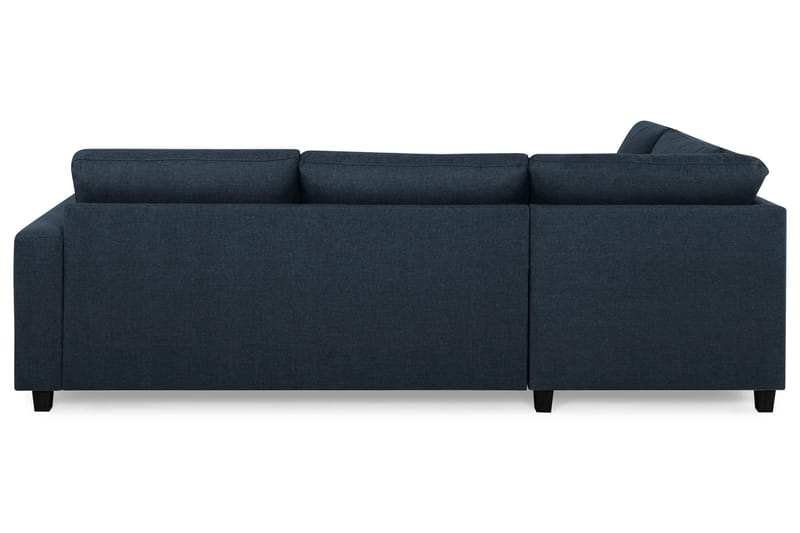 Crazy 3-personers Venstrevendt L-formet Chaiselongsofa i Stof - Blå - Møbler - Sofaer - Sofa med chaiselong