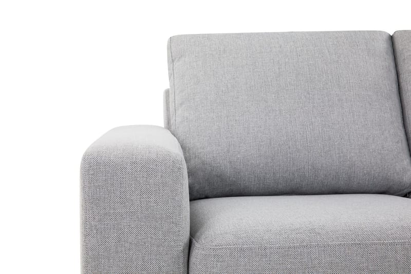 Crazy 3-personers Vendbar L-formet Chaiselongsofa i Stof - Grå - Møbler - Sofaer - Sofa med chaiselong - 3 personers sofa med chaiselong