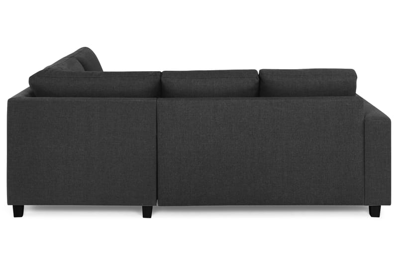 Crazy 3-personers Højrevendt L-formet Chaiselongsofa i Stof - Antracit - Møbler - Sofaer - Sofa med chaiselong