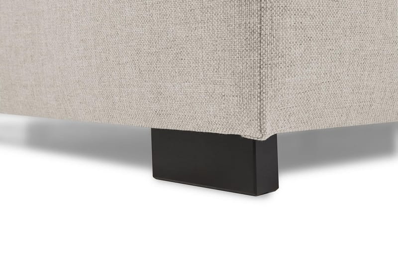 Crazy 3-personers Højrevendt L-formet Chaiselongsofa i Stof - Beige - Møbler - Sofaer - Sofa med chaiselong - 2-personer sofa med chaiselong