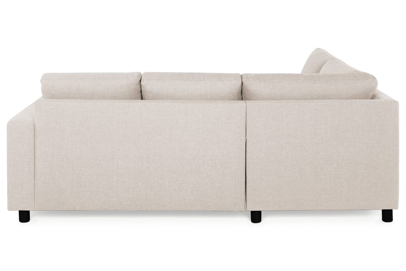 Crazy 3-personers Venstrevendt L-formet Chaiselongsofa i Stof - Beige - Møbler - Sofaer - Sofa med chaiselong