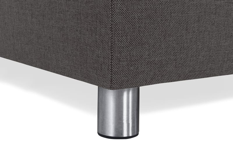 Crazy 3-personers Venstrevendt L-formet Chaiselongsofa i Stof - Mørkegrå - Møbler - Sofaer - Sofa med chaiselong - 2-personer sofa med chaiselong