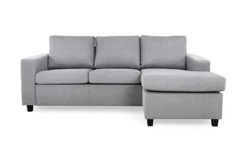 Crazy 3-personers Vendbar L-formet Chaiselongsofa i Stof