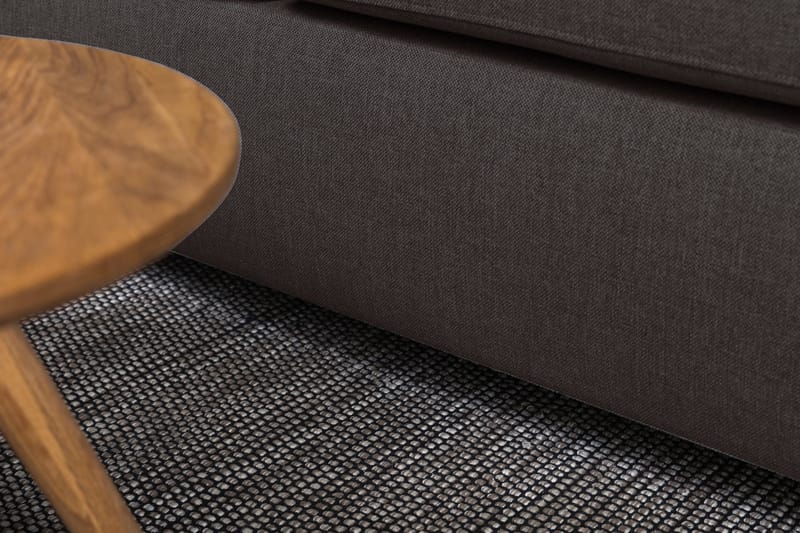 Crazy 3-personers Venstrevendt L-formet Chaiselongsofa i Stof - Mørkegrå - Møbler - Sofaer - Sofa med chaiselong - 2-personer sofa med chaiselong