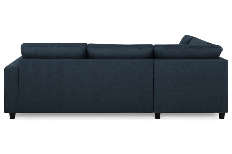 Crazy 3-personers Venstrevendt L-formet Chaiselongsofa i Stof - Blå - Møbler - Sofaer - Sofa med chaiselong
