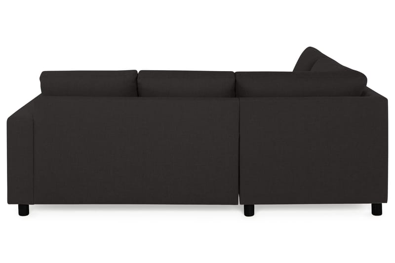 Crazy 3-personers Venstrevendt L-formet Chaiselongsofa i Stof - Antracit - Møbler - Sofaer - Sofa med chaiselong