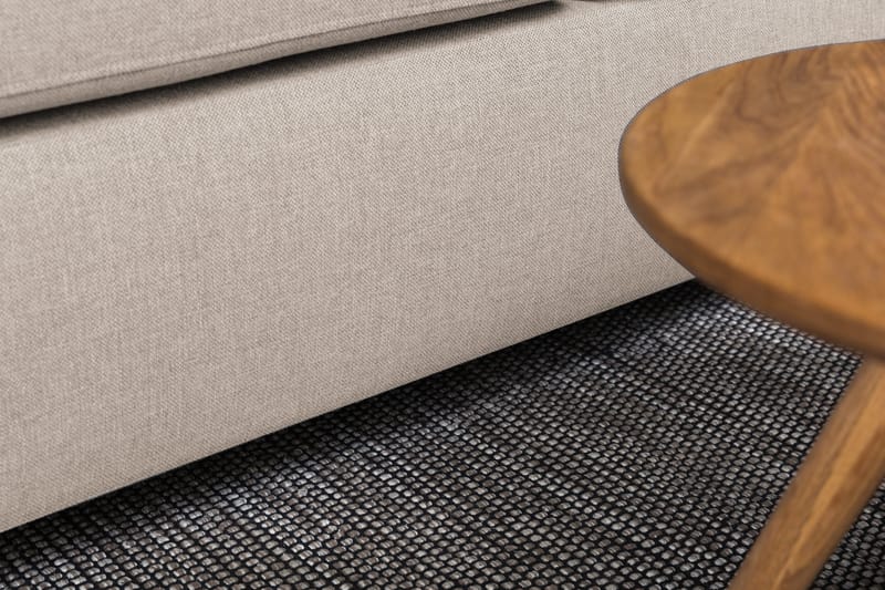 Crazy 3-personers Højrevendt L-formet Chaiselongsofa i Stof - Beige - Møbler - Sofaer - Sofa med chaiselong - 2-personer sofa med chaiselong