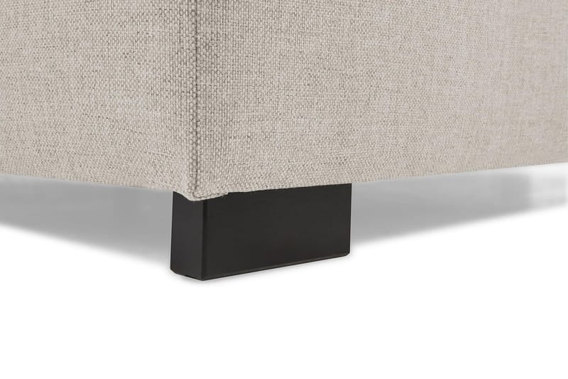 Crazy 3-personers Venstrevendt L-formet Chaiselongsofa i Stof - Beige - Møbler - Sofaer - Sofa med chaiselong - 2-personer sofa med chaiselong