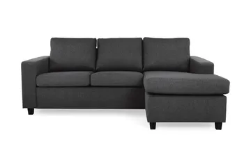 Crazy 3-personers Vendbar L-formet Chaiselongsofa i Stof
