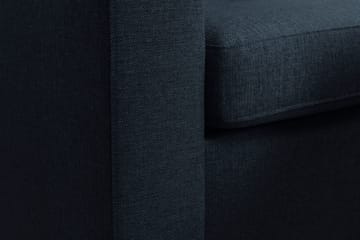 Crazy 3-personers Vendbar L-formet Chaiselongsofa i Stof - Blå - Møbler - Sofaer - Sofa med chaiselong
