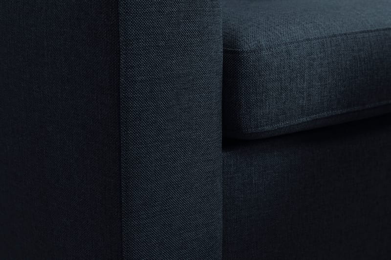 Crazy 3-personers Vendbar L-formet Chaiselongsofa i Stof - Blå - Møbler - Sofaer - Sofa med chaiselong