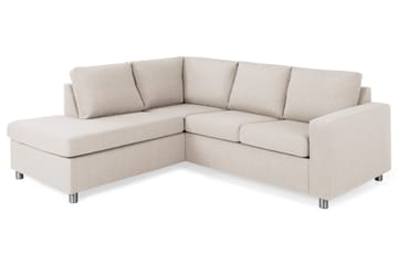 Crazy 3-personers Venstrevendt L-formet Chaiselongsofa i Stof