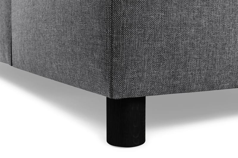 Crazy 3-personers Højrevendt L-formet Chaiselongsofa i Stof - Mørkegrå - Møbler - Sofaer - Sofa med chaiselong