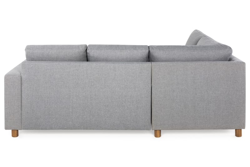 Crazy 3-personers Venstrevendt L-formet Chaiselongsofa i Stof - Grå - Møbler - Sofaer - Sofa med chaiselong - 2-personer sofa med chaiselong