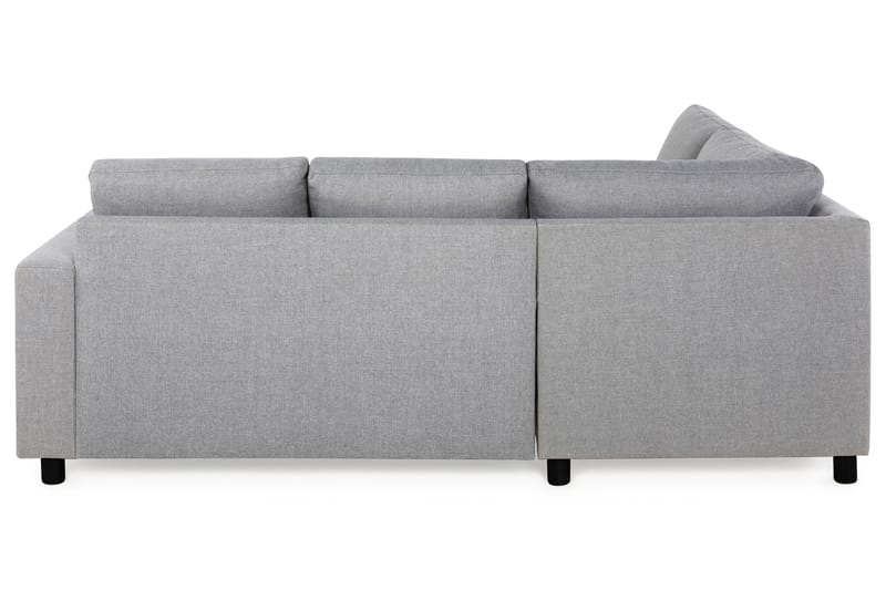 Crazy 3-personers Venstrevendt L-formet Chaiselongsofa i Stof - Grå - Møbler - Sofaer - Sofa med chaiselong