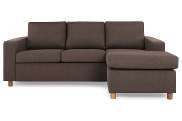 Crazy 3-personers Vendbar L-formet Chaiselongsofa i Stof