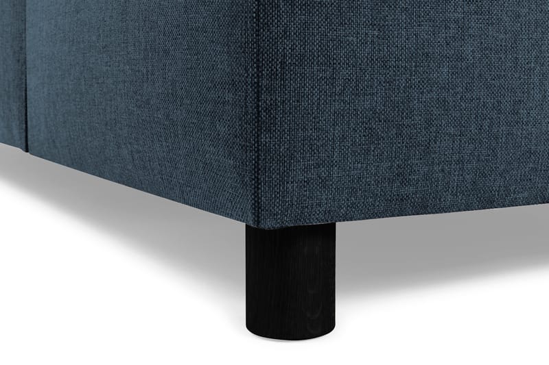 Crazy 3-personers Venstrevendt L-formet Chaiselongsofa i Stof - Blå - Møbler - Sofaer - Sofa med chaiselong