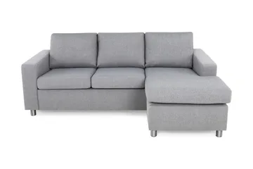 Crazy 3-personers Vendbar L-formet Chaiselongsofa i Stof