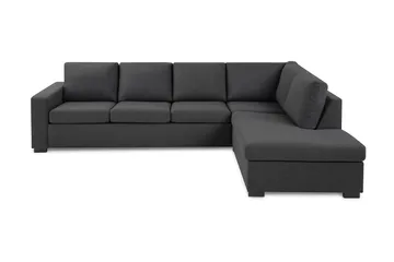 Crazy 4-personers Højrevendt L-formet Chaiselongsofa i Stof