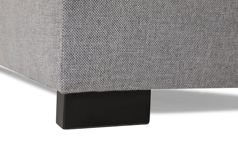 Crazy 4-personers Højrevendt L-formet Chaiselongsofa i Stof inkl. Kuvertpuder - Grå - Møbler - Sofaer - Sofa med chaiselong