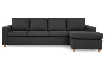Crazy 4-personers Vendbar L-formet Chaiselongsofa i Stof