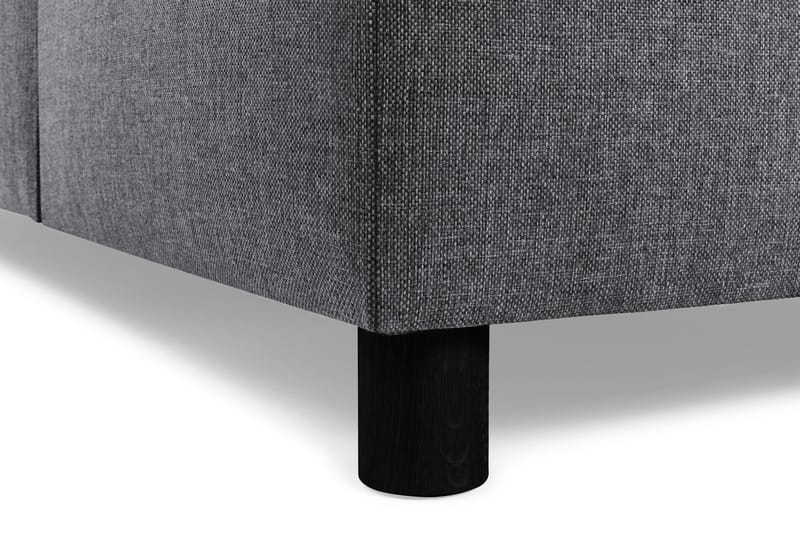 Crazy 4-personers Vendbar L-formet Chaiselongsofa i Stof - Mørkegrå - Møbler - Sofaer - Sofa med chaiselong - 4 personers sofa med chaiselong