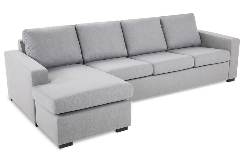 Crazy 4-Pers. Chaiselongsofa Vendbar - Lysegrå - Møbler - Sofaer - Sofa med chaiselong
