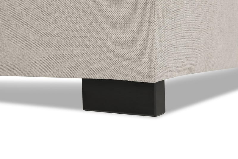 Crazy 4-personers Venstrevendt L-formet Chaiselongsofa i Stof - Beige - Møbler - Sofaer - Sofa med chaiselong