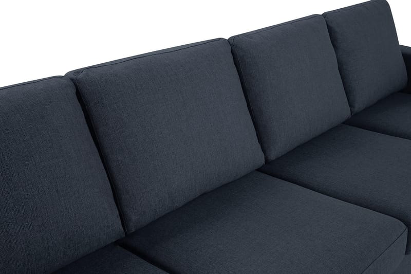 Crazy 4-Pers. Chaiselongsofa Vendbar - Mørkeblå - Sofa med chaiselong - 4 personers sofa med chaiselong