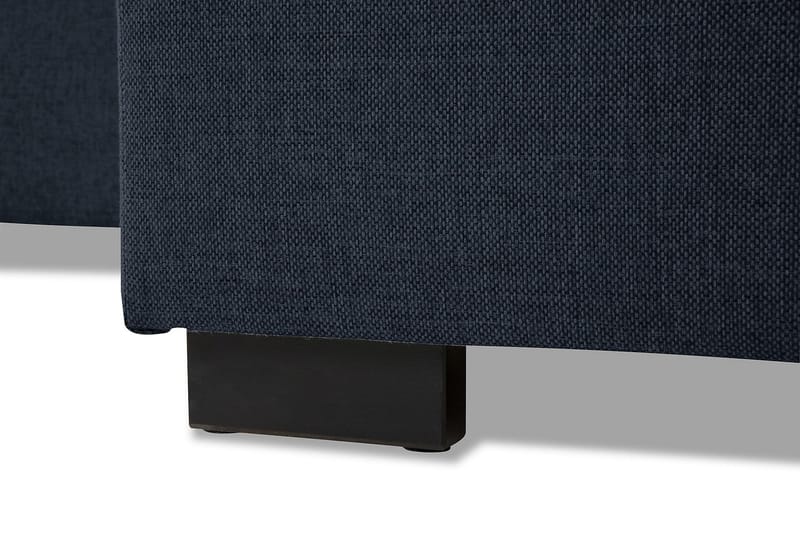 Crazy 4-personers Vendbar L-formet Chaiselongsofa i Stof - Blå - Møbler - Sofaer - Sofa med chaiselong