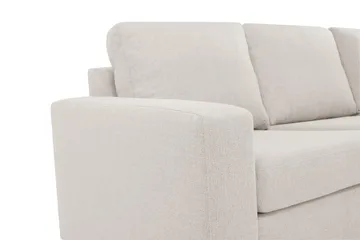 Crazy 4-personers Højrevendt L-formet Chaiselongsofa i Stof - Beige - Møbler - Sofaer - Sofa med chaiselong
