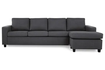 Crazy 4-personers Vendbar L-formet Chaiselongsofa i Stof
