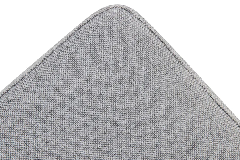 Crazy 4-personers Højrevendt L-formet Chaiselongsofa i Stof inkl. Kuvertpuder - Grå - Møbler - Sofaer - Sofa med chaiselong