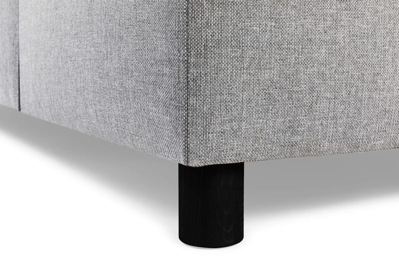 Crazy 4-personers Vendbar L-formet Chaiselongsofa i Stof - Grå - Møbler - Sofaer - Sofa med chaiselong - 4 personers sofa med chaiselong