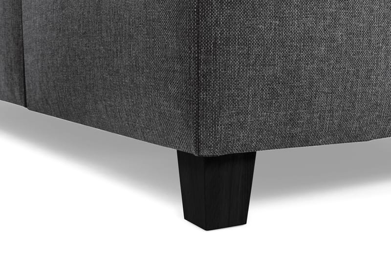 Crazy 4-personers Vendbar L-formet Chaiselongsofa i Stof - Antracit - Møbler - Sofaer - Sofa med chaiselong - 4 personers sofa med chaiselong