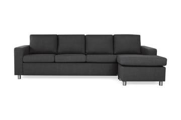 Crazy 4-personers Vendbar L-formet Chaiselongsofa i Stof