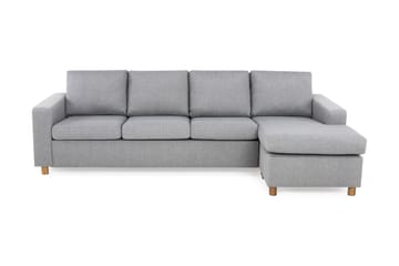 Crazy 4-personers Vendbar L-formet Chaiselongsofa i Stof