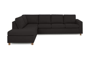 Crazy 4-personers Venstrevendt L-formet Chaiselongsofa i Stof