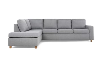 Crazy 4-personers Venstrevendt L-formet Chaiselongsofa i Stof