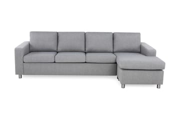Crazy 4-personers Vendbar L-formet Chaiselongsofa i Stof