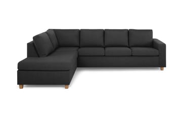 Crazy 4-personers Venstrevendt L-formet Chaiselongsofa i Stof