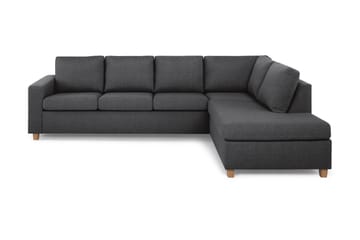 Crazy 4-personers Højrevendt L-formet Chaiselongsofa i Stof