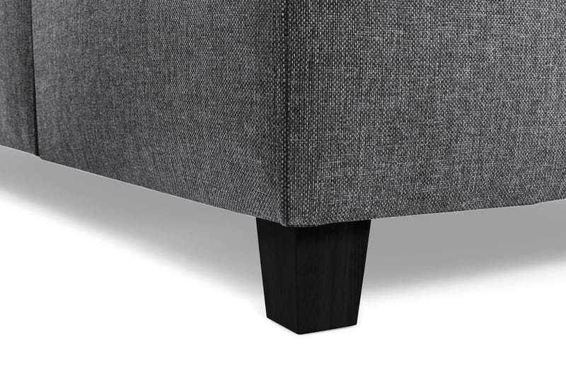Crazy 4-personers Vendbar L-formet Chaiselongsofa i Stof - Mørkegrå - Møbler - Sofaer - Sofa med chaiselong