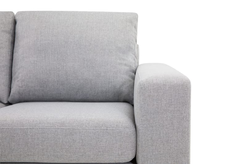 Crazy 4-personers Venstrevendt L-formet Chaiselongsofa i Stof - Grå - Møbler - Sofaer - Sofa med chaiselong - 3 personers sofa med chaiselong