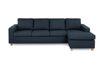 Crazy 4-personers Vendbar L-formet Chaiselongsofa i Stof