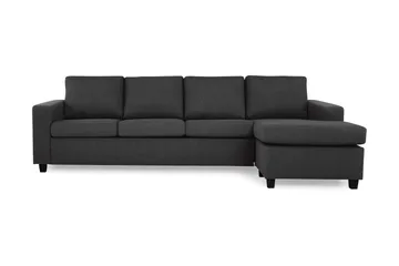 Crazy 4-personers Vendbar L-formet Chaiselongsofa i Stof
