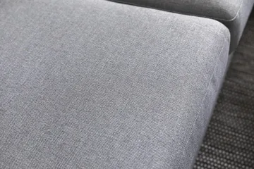 Crazy 4-personers Vendbar L-formet Chaiselongsofa i Stof - Grå - Møbler - Sofaer - Sofa med chaiselong