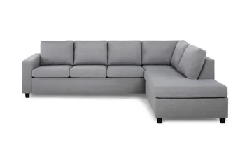 Crazy 4-personers Højrevendt L-formet Chaiselongsofa i Stof
