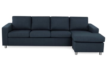 Crazy 4-personers Vendbar L-formet Chaiselongsofa i Stof