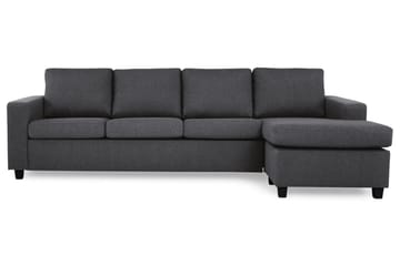 Crazy 4-personers Vendbar L-formet Chaiselongsofa i Stof